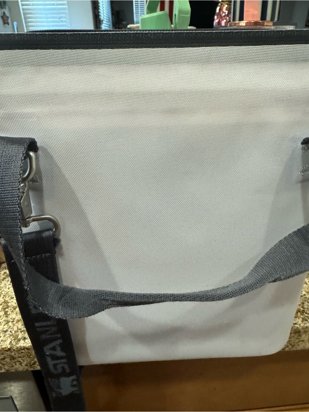 Stanley light purple and dark gray lunch  Cooler Bag - Picture 4 of 8